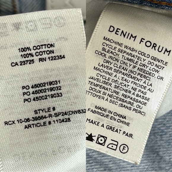 Aritzia Denim Forum The '90s Marlo Hi-Rise Baggy Sz 29 Jeans - Picture 15 of 16